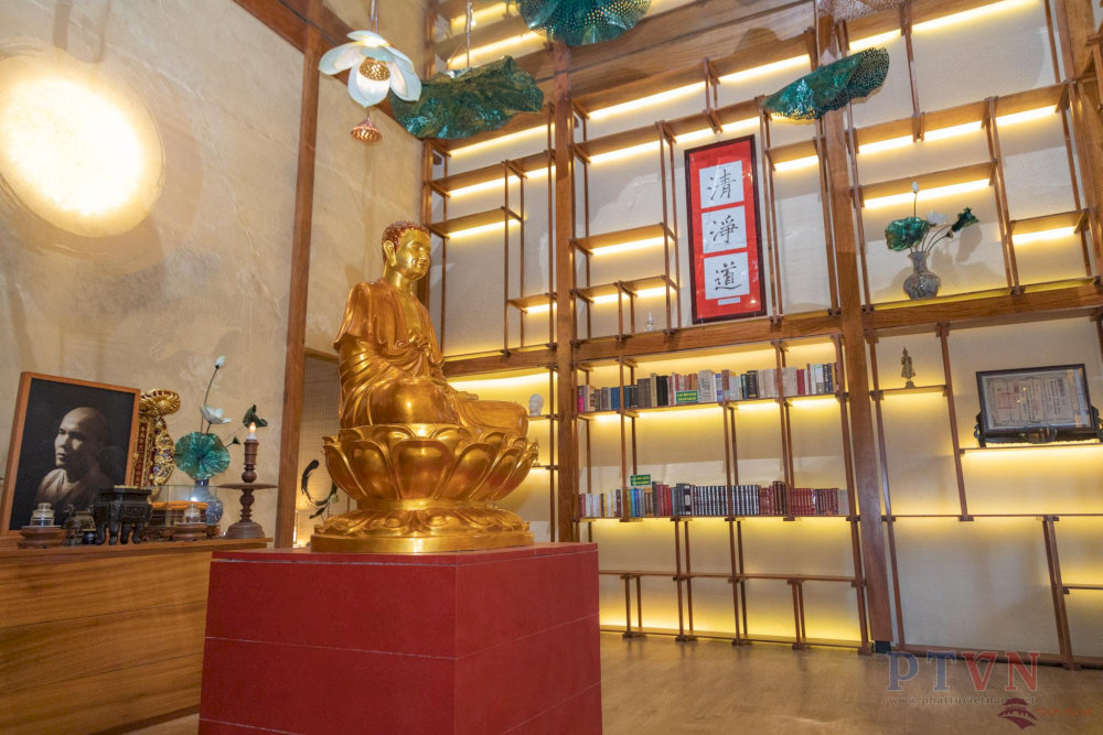 The room serves as a quiet place for reflection